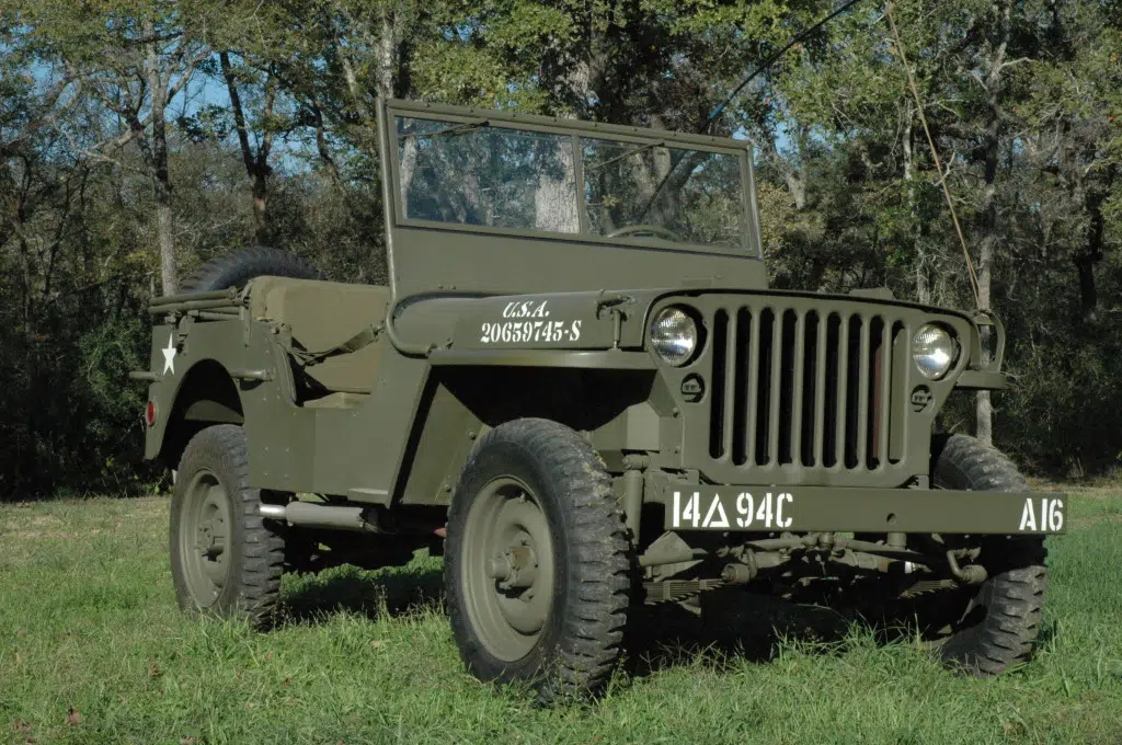 Museum of the American G.I in College Station, Texas - Image of WWII Truck, 1/4 Ton, 4x4 Willys MB Jeep