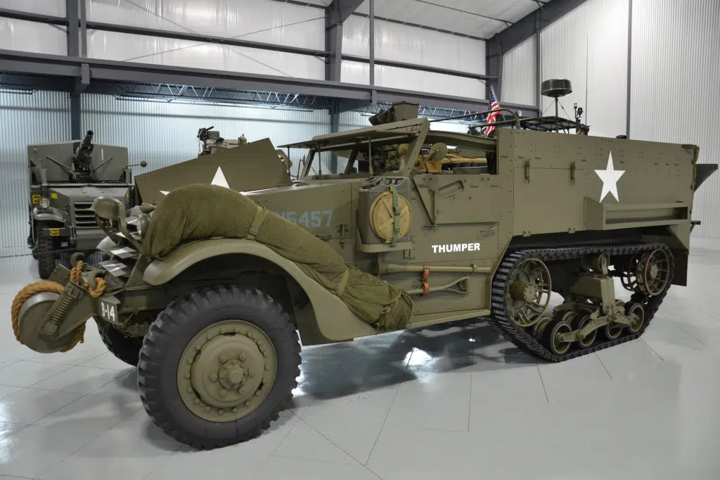 Museum of the American G.I in College Station, Texas - Image of M4A1 Mortar Carrier Half Track