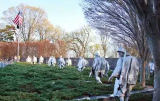Museum of the American G.I in College Station, Texas - Image of The Korean War Veterans Memorial