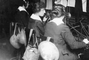Museum of the American G.I in College Station, Texas - Image of B.Trio at switchboard