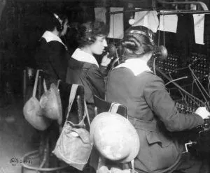 Museum of the American G.I in College Station, Texas - Image of B.Trio at switchboard