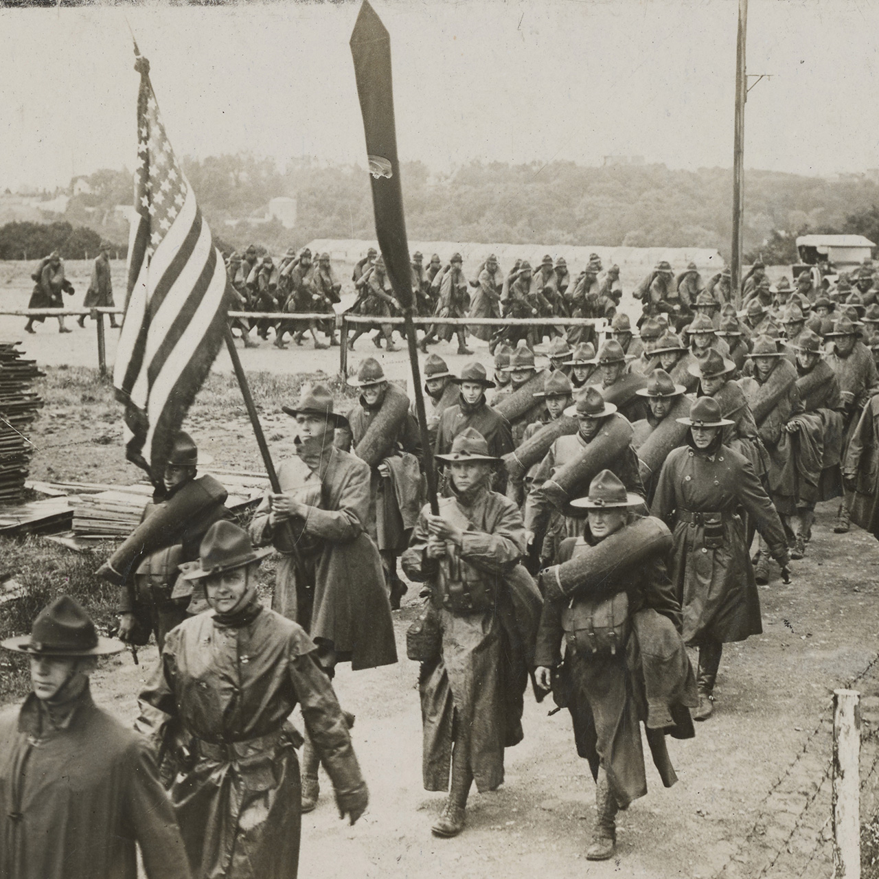 Museum of the American G.I in College Station, Texas - Image of soldiers during WWI Interwar Period 1914-1938
