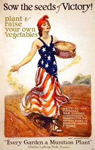 Museum of the American G.I in College Station, Texas - Image of the poster for Will you have a part in Victory Every Garden a Munition Plant