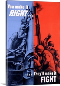 Museum of the American G.I in College Station, Texas - Image of Poster for You Make it Right