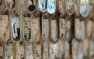 Museum of the American G.I in College Station, Texas - Image of Project Dog Tags Vietnam War