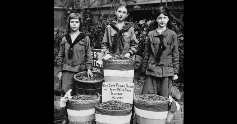 Museum of the American G.I in College Station, Texas - Peach Pits Saved Lives in World War I