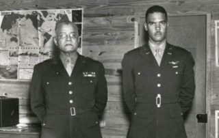 Museum of the American G.I in College Station, Texas - Image of Generals Benjamin Davis Sr and Benjamin Davis Jr