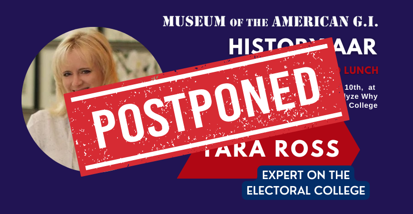 Tara Ross event postponed